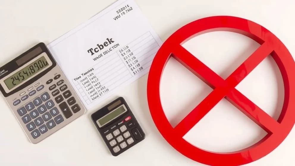 Får arbetsgivaren göra avdrag på lönen